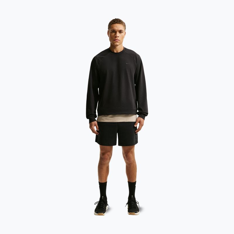 Férfi hosszú ujjú póló Nike Primary NanoKnit black/black 8