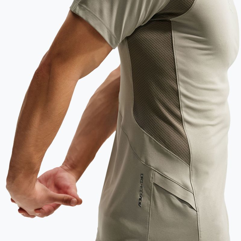 Férfi edzőpóló Nike Pro Training Dri-Fit light army/medium olive/light liquid lime 6