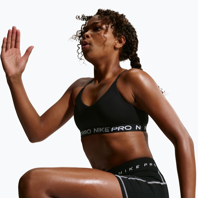 Nike Pro Indy fekete lány melltartó 6