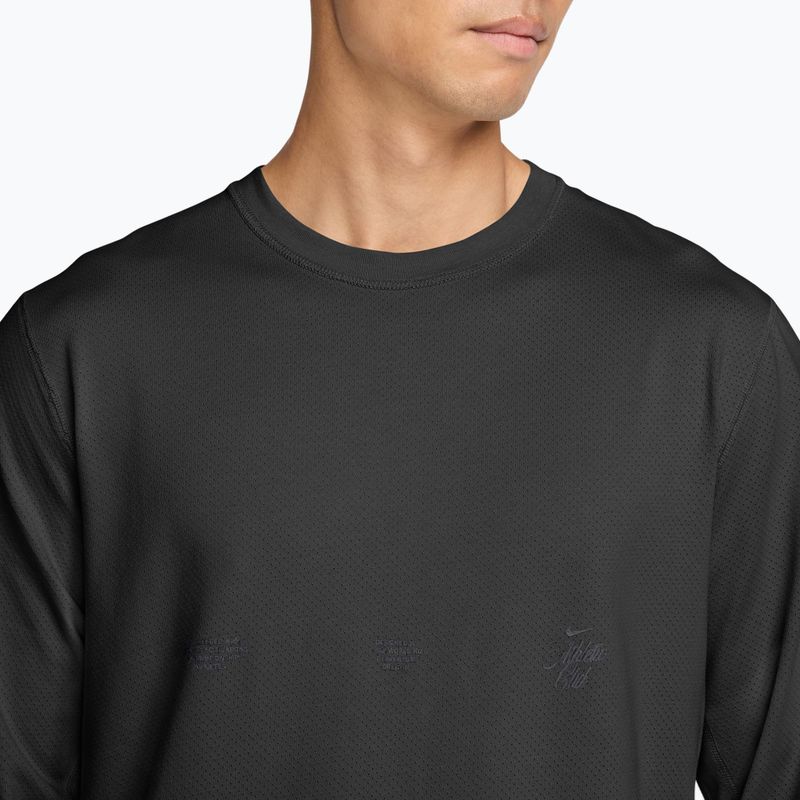 Férfi hosszú ujjú póló Nike Primary Athletic Club Dri-Fit black/dark smoke grey 3