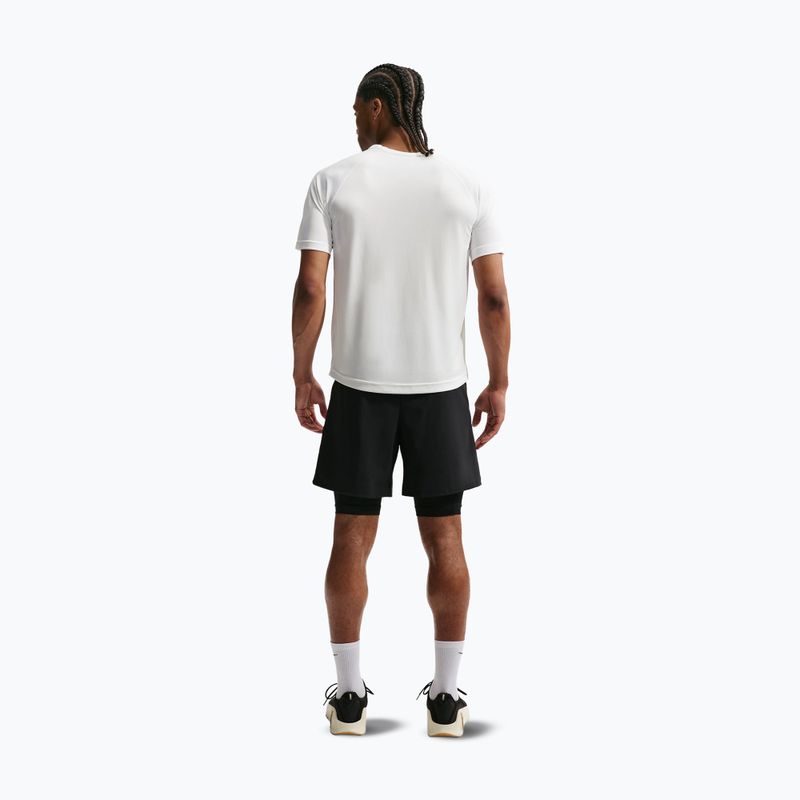 Férfi edző póló Nike Flex white/black 3