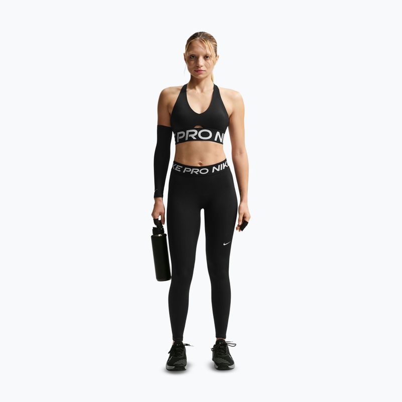 Női leggings Nike Pro Mid-Rise Full black/white 2