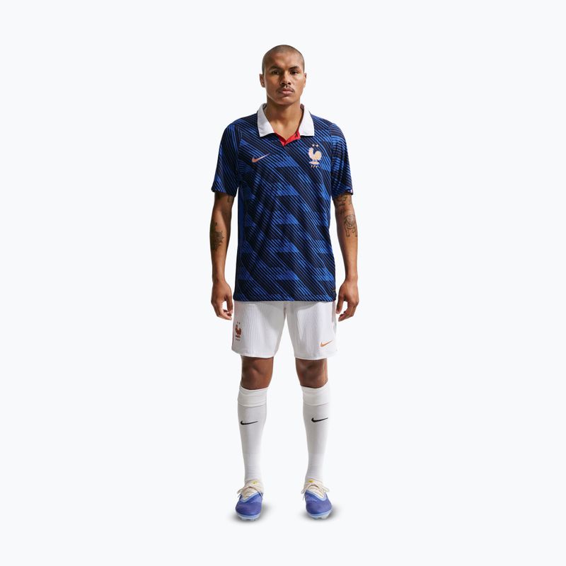 Férfi futball rövidnadrág Nike FFF 2026/27 Match Home white/metallic copper 2