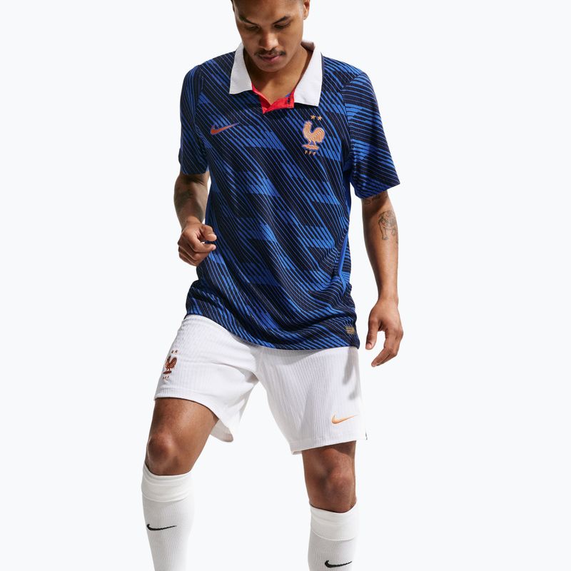 Férfi futball rövidnadrág Nike FFF 2026/27 Match Home white/metallic copper 4
