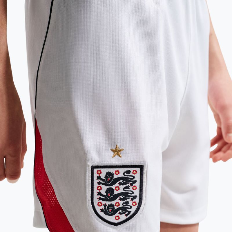 Gyerek futball rövidnadrág Nike England 2026 Stadium Home white/speed red/obsidian/obsidian 4