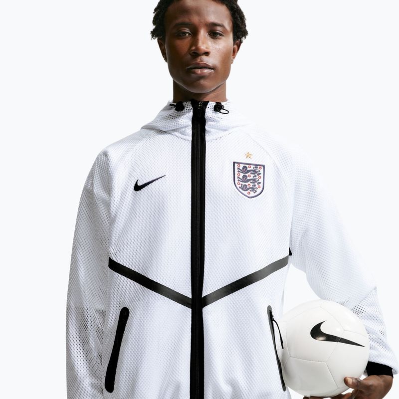 Férfi futball dzseki Nike England Dri-Fit Soccer Anthem white/black/obsidian 4