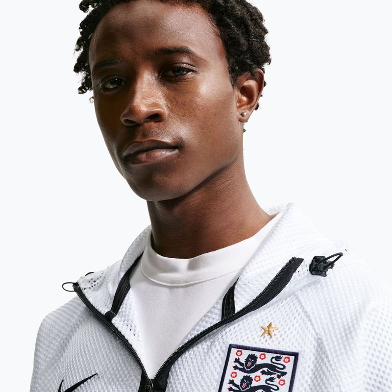 Férfi futball dzseki Nike England Dri-Fit Soccer Anthem white/black/obsidian 5