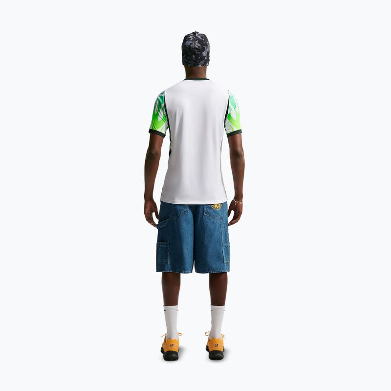 Férfi focimez Nike Nigeria 2026 Stadium Away white/green glow/black 3