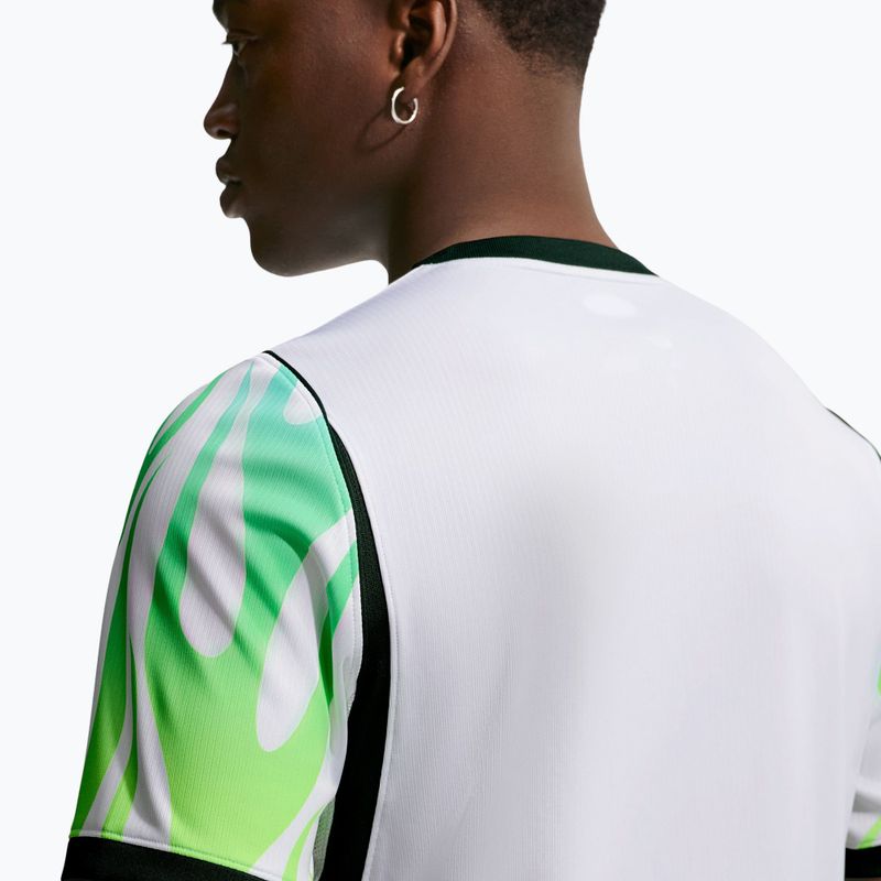 Férfi focimez Nike Nigeria 2026 Stadium Away white/green glow/black 6