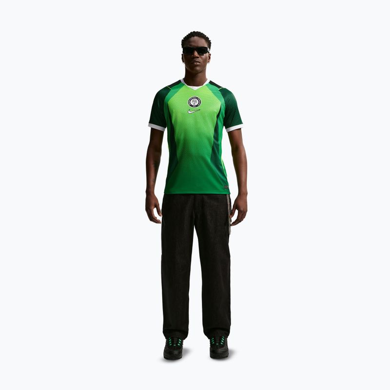 Férfi focimez Nike Nigeria 2026 Stadium Home pine green/electric green/white 2
