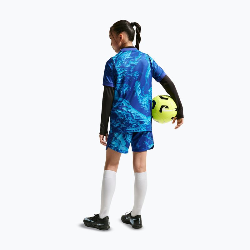 Gyerek futball rövidnadrág Nike England 2026/27 Stadium Goalkeeper astronomy blue/black/white 6