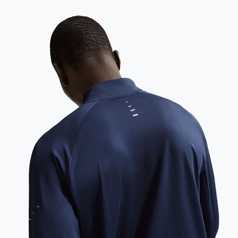 Férfi futó felső Nike Stride 1/4 Zip Dri-Fit midnight navy 4