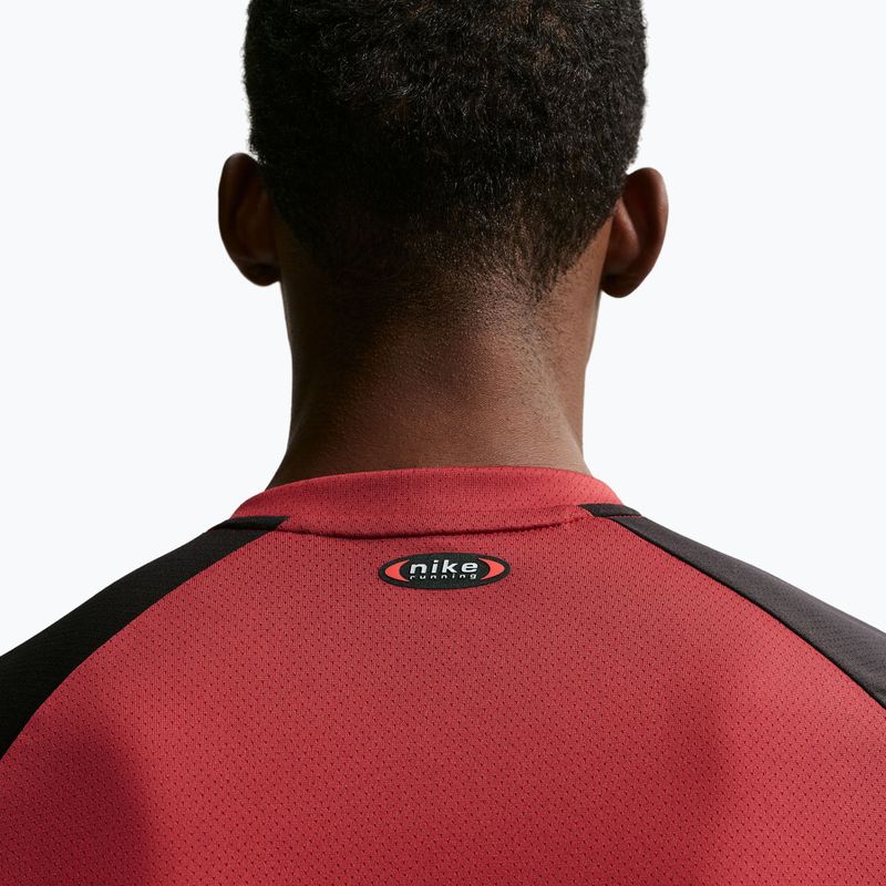 Férfi futópóló Nike Retro Dri-Fit team crimson/black 8