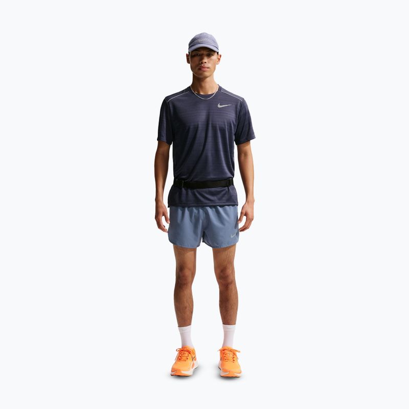 Férfi futó rövidnadrág Nike Fast Dri-Fit Brief Lined 3" diffused blue/black 2