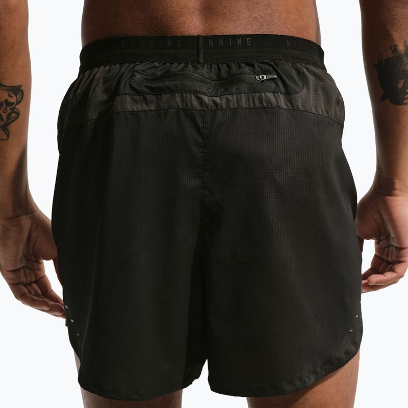 Férfi futóshort Nike Stride Dri-Fit Brief-Lined 5" off noir/black/black 4