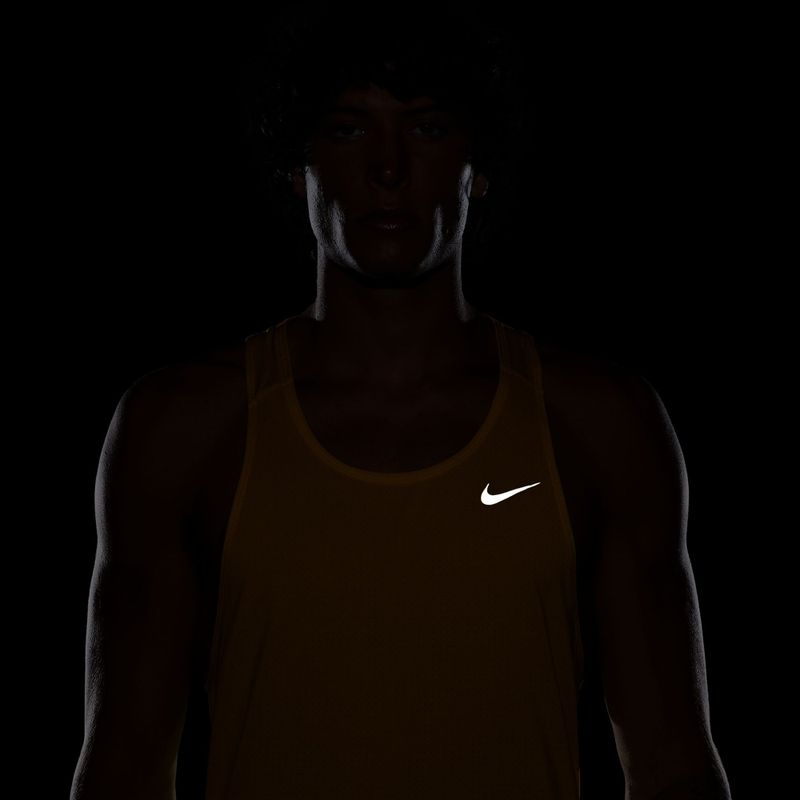 Férfi futópóló Nike Fast Dri-Fit laser orange 4