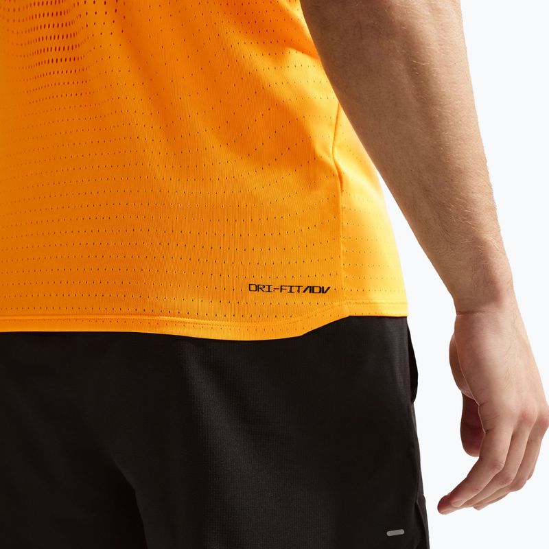 Férfi futópóló Nike AeroSwift Dri-Fit ADV laser orange/black 6