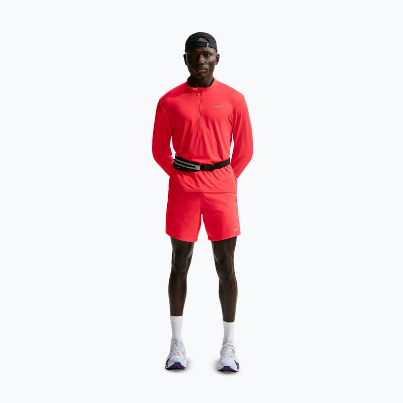Férfi futófelső Nike Pacer Dri-Fit 1/2 Zip light crimson 2