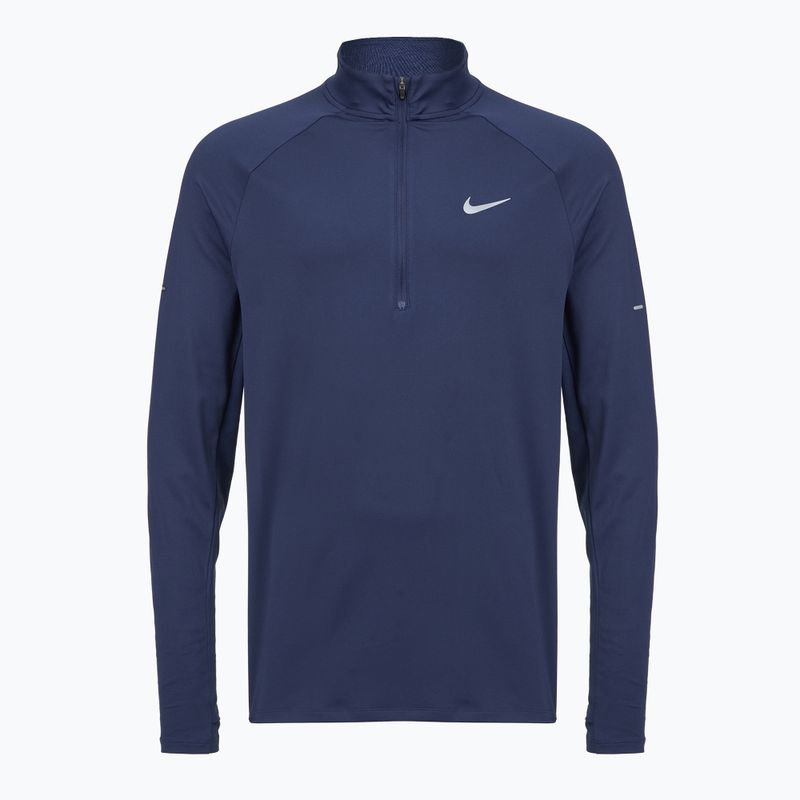 Férfi futó felső Nike Stride 1/4 Zip Dri-Fit midnight navy 6