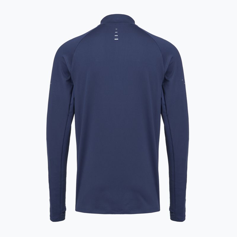 Férfi futó felső Nike Stride 1/4 Zip Dri-Fit midnight navy 7