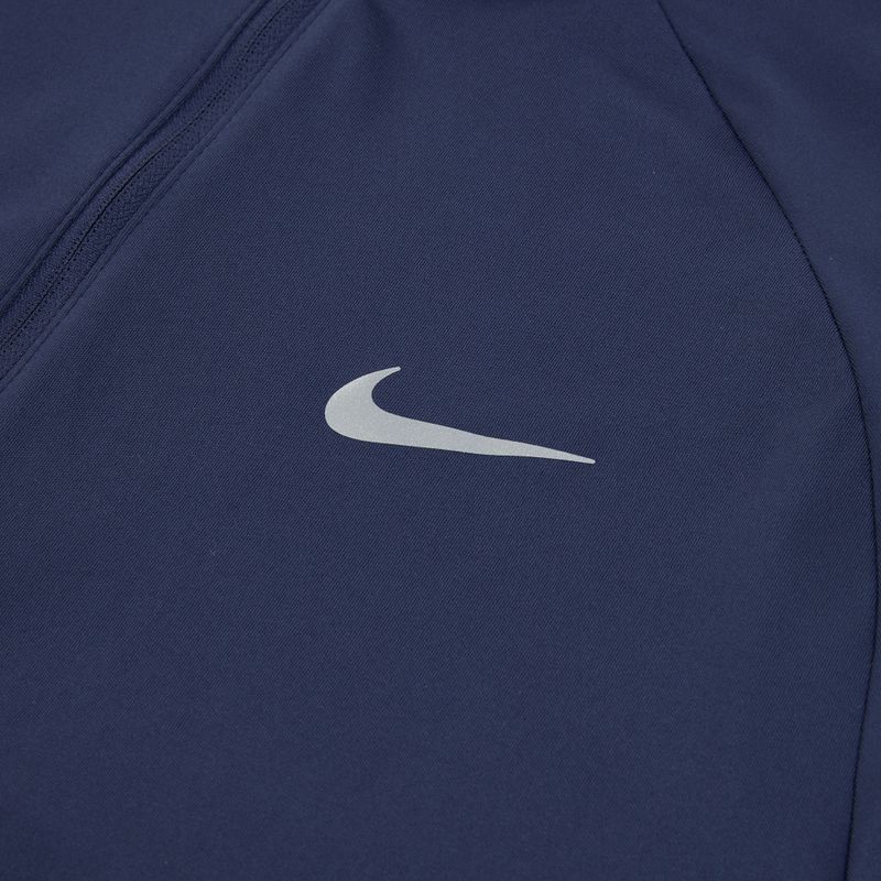 Férfi futó felső Nike Stride 1/4 Zip Dri-Fit midnight navy 8