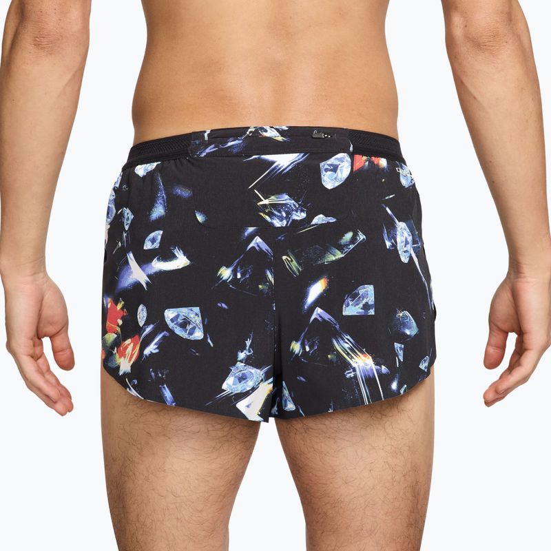 Férfi futóshort Nike AeroSwift Dri-Fit ADV Brief Lined 2" black/laser orange 2