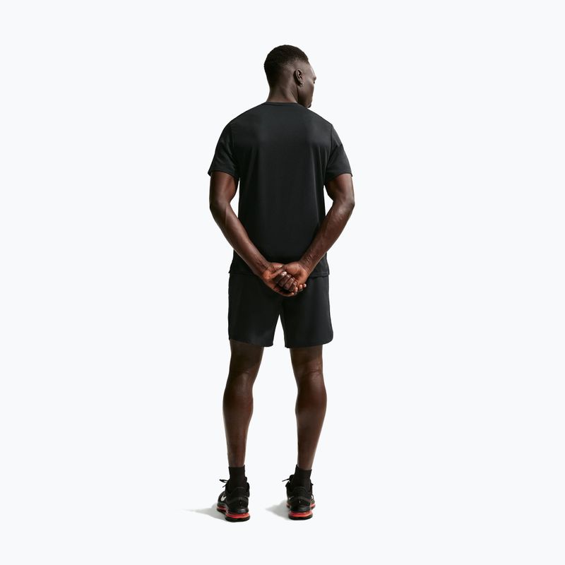 Férfi futópóló Nike Miler Dri-Fit UV black/white 3