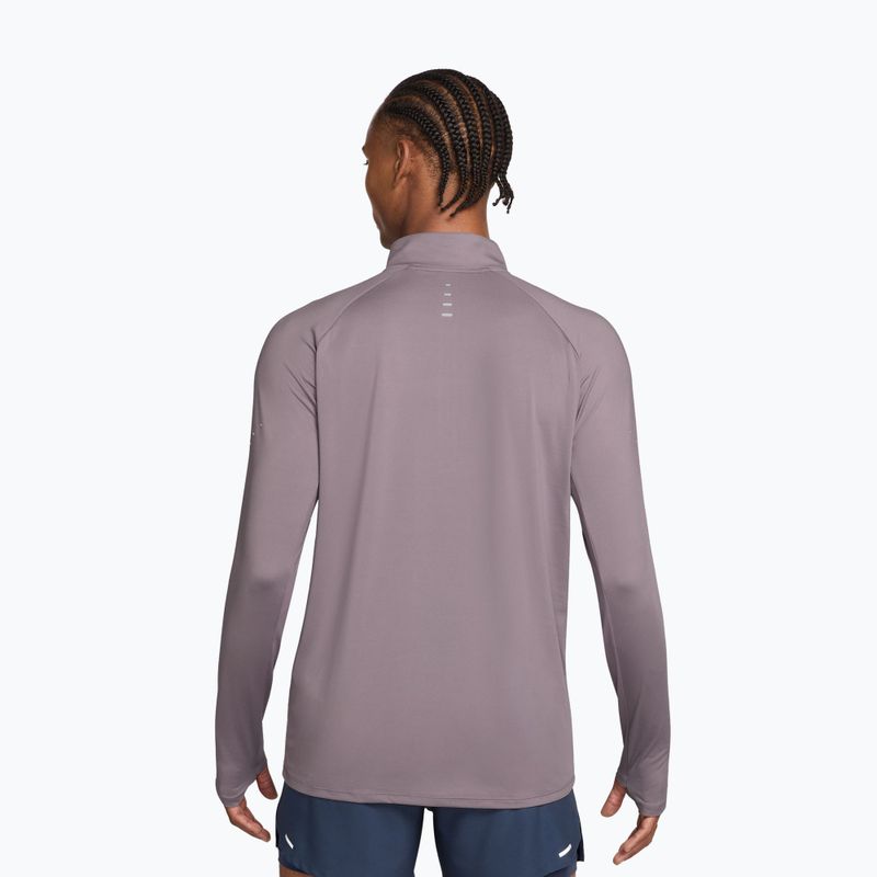 Férfi futó felső Nike Stride 1/4 Zip Dri-Fit light violet ore 2
