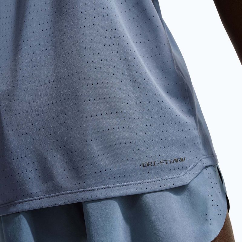 Férfi futópóló Nike AeroSwift Dri-Fit ADV diffused blue/black 5