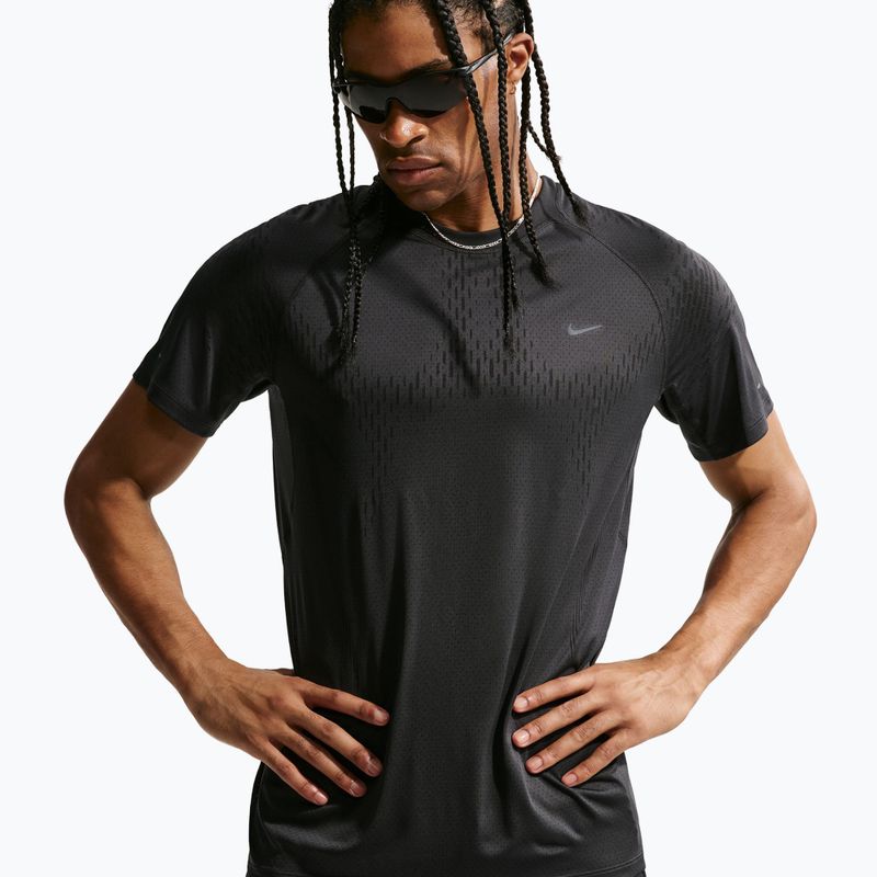 Férfi futópóló Nike Stride Dri-Fit ADV off noir/black 4