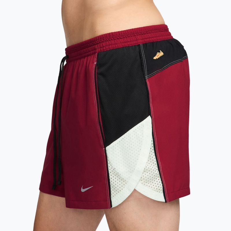 Férfi futóshort Nike Retro Dri-Fit Brief-Lined 4" team crimson/black 3