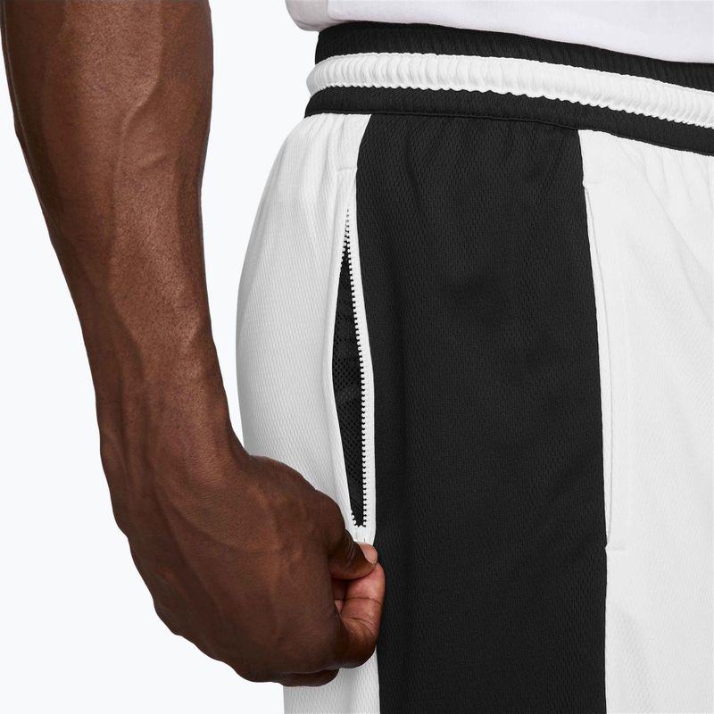 Férfi kosárlabda rövidnadrág Nike Dri-Fit Game Classic 10" white/black/white/black 4