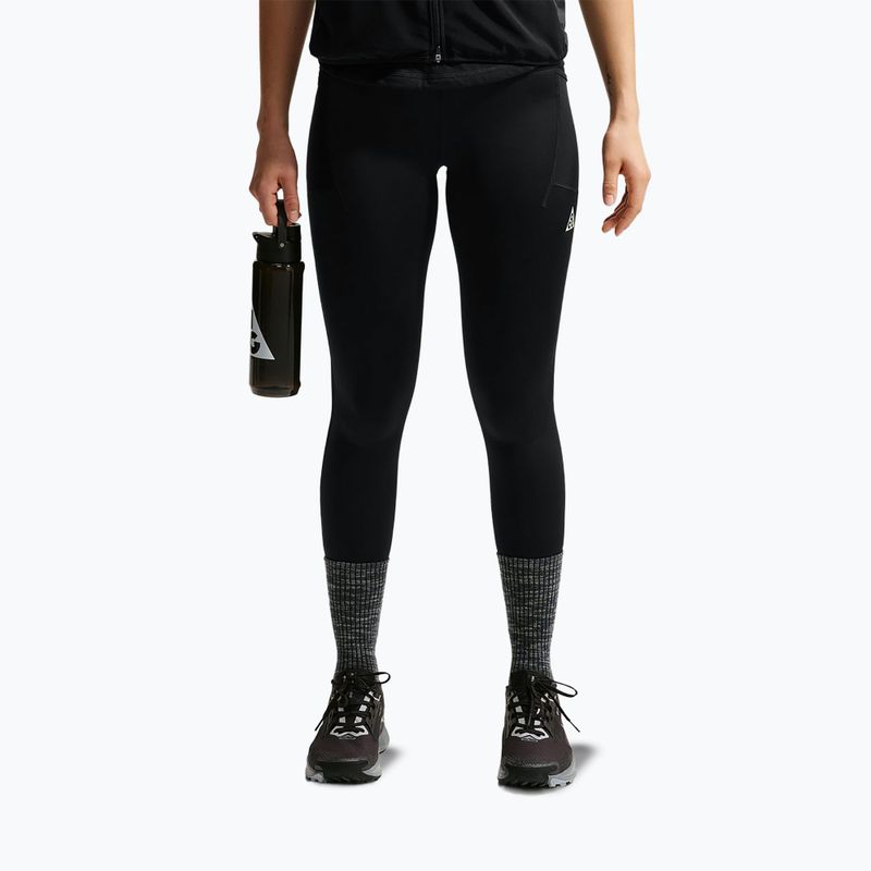 Női futóleggingsek Nike ACG black/summit white