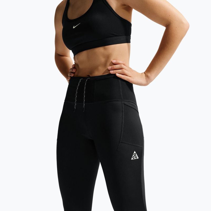 Női futóleggingsek Nike ACG black/summit white 4