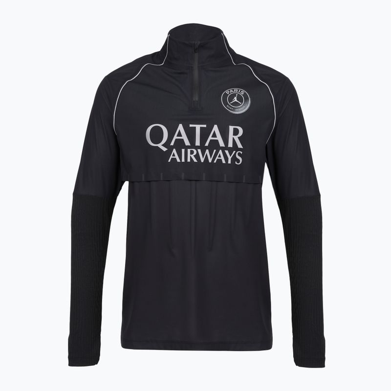 Férfi futball hosszú ujjú póló Nike Paris Saint-Germain Strike Elite SE Aerogami Shell Top black/black/atmosphere grey 9