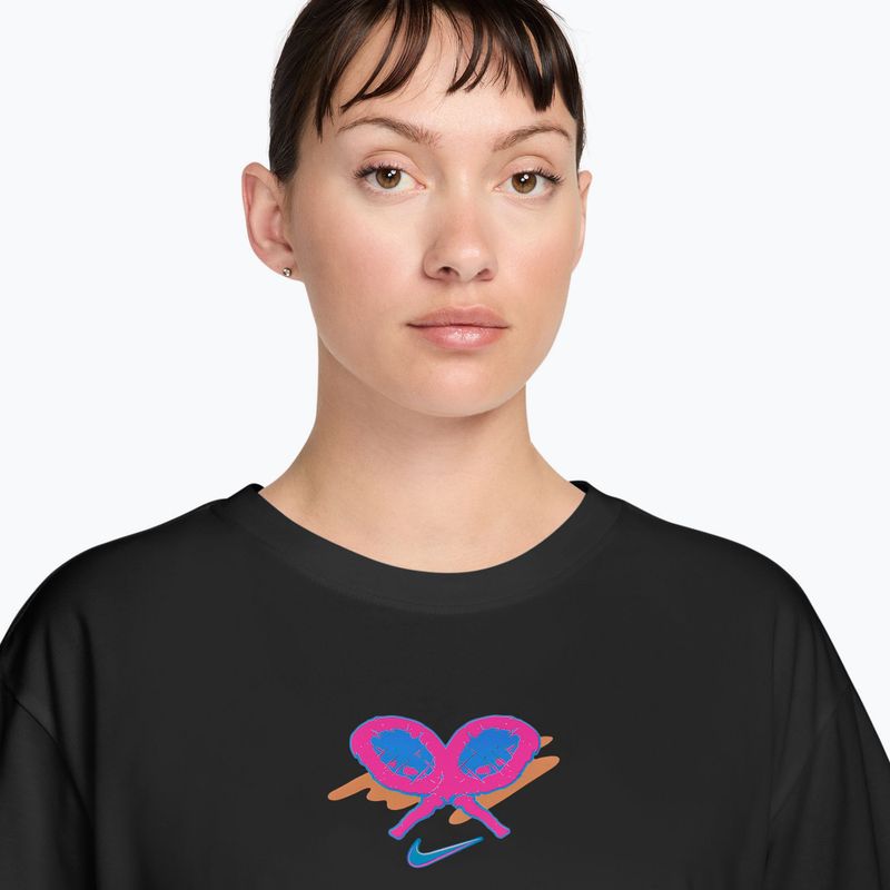 Női teniszpóló Nike Slam Dri-Fit black 3