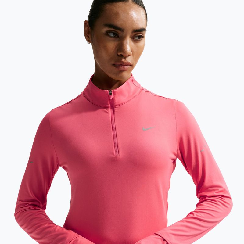 Női hosszú ujjú futófelső Nike Swift Dri-Fit UV 1/4-Zip sea coral 4