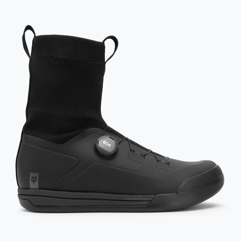 Férfi platform kerékpáros cipő Fox Racing Unió All Weather Flat fekete 2