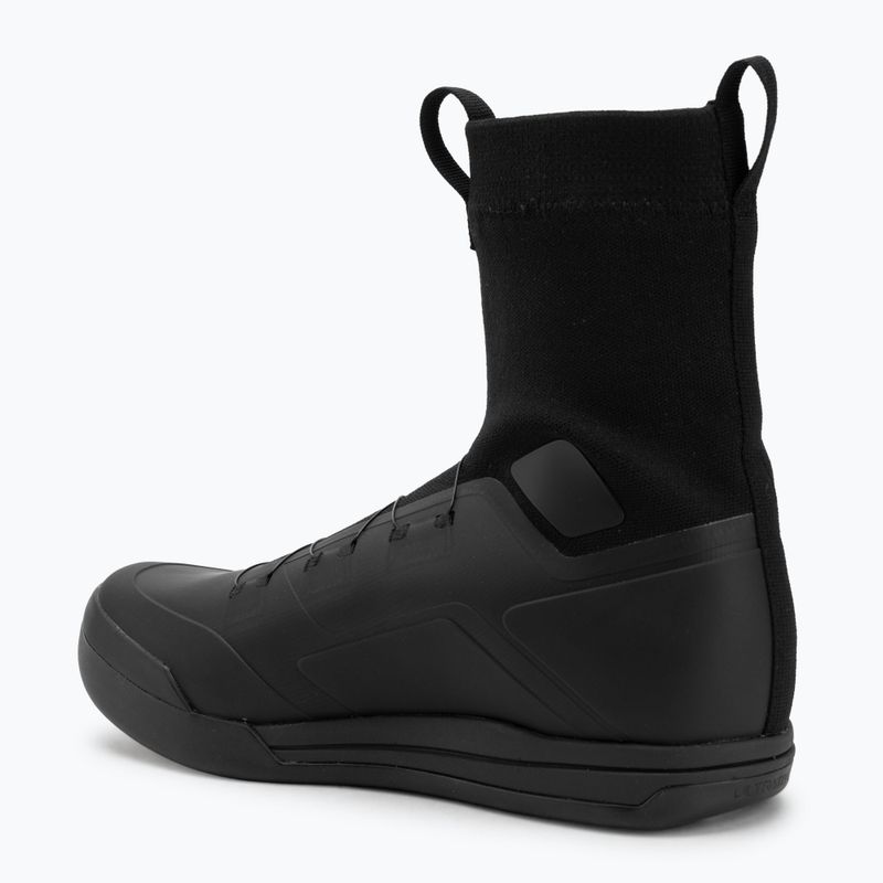 Férfi platform kerékpáros cipő Fox Racing Unió All Weather Flat fekete 3