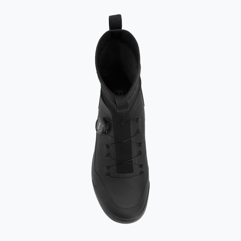 Férfi platform kerékpáros cipő Fox Racing Unió All Weather Flat fekete 5