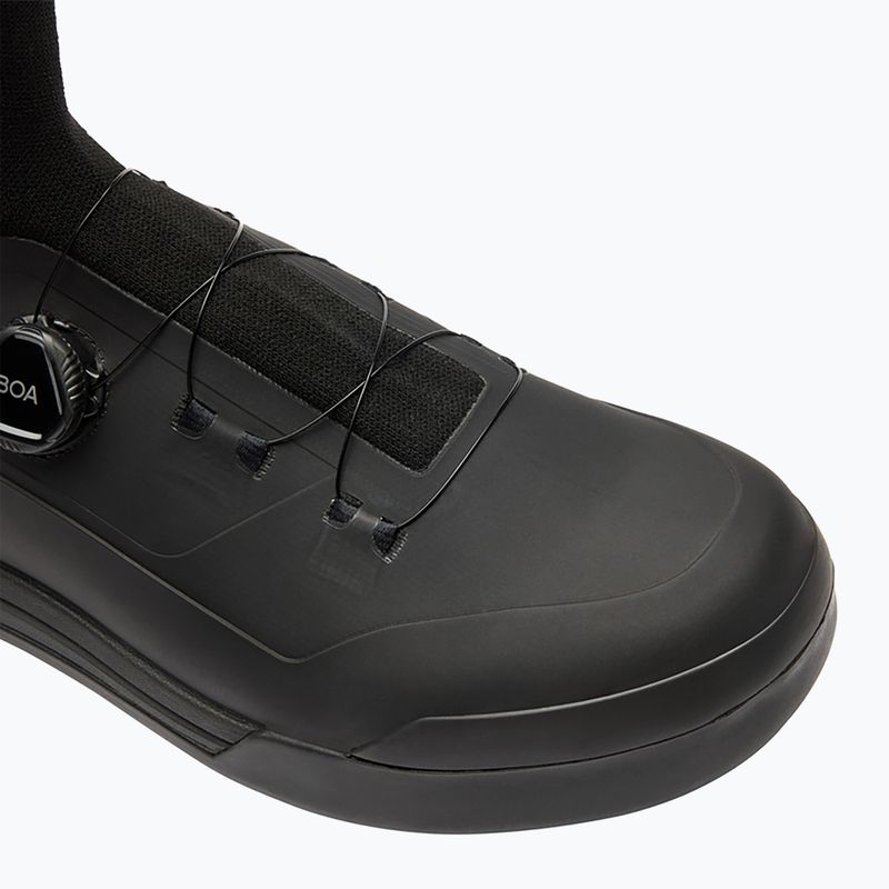 Férfi platform kerékpáros cipő Fox Racing Unió All Weather Flat fekete 9