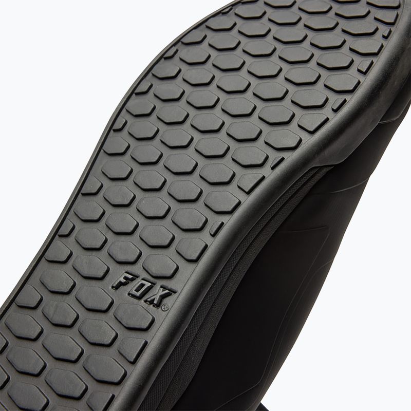 Férfi platform kerékpáros cipő Fox Racing Unió All Weather Flat fekete 10