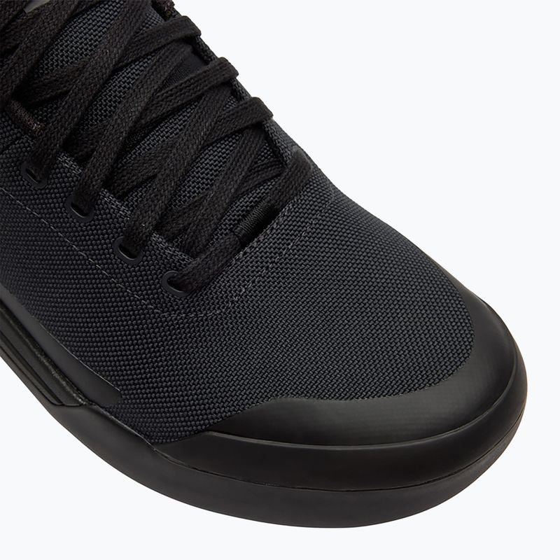 Férfi platform kerékpáros cipő Fox Racing Unió Canvas Mid fekete 14