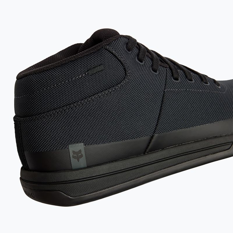 Férfi platform kerékpáros cipő Fox Racing Unió Canvas Mid fekete 15
