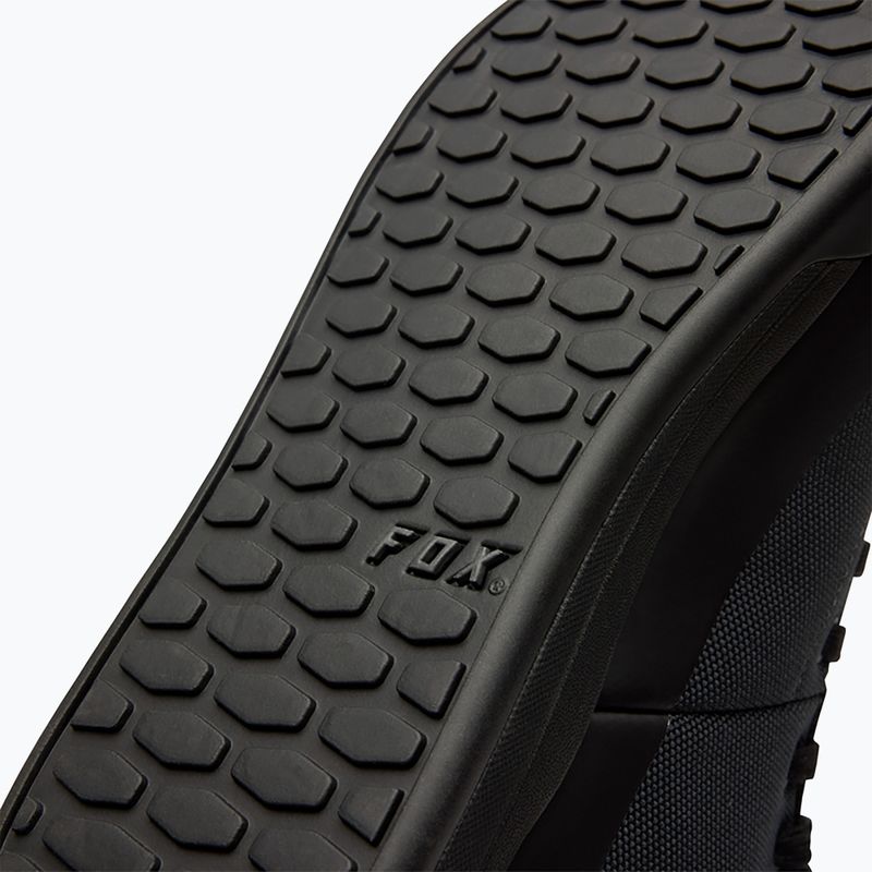 Férfi platform kerékpáros cipő Fox Racing Unió Canvas Mid fekete 16