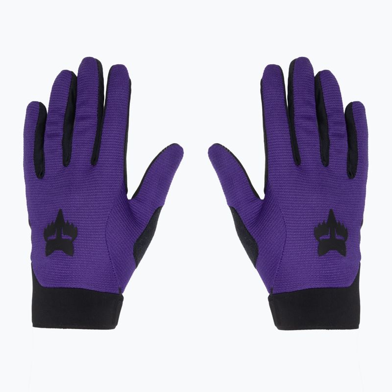 Gyermek kerékpáros kesztyű Fox Racing Ranger Jr grape 2