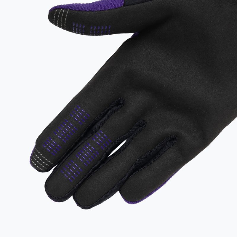Gyermek kerékpáros kesztyű Fox Racing Ranger Jr grape 5