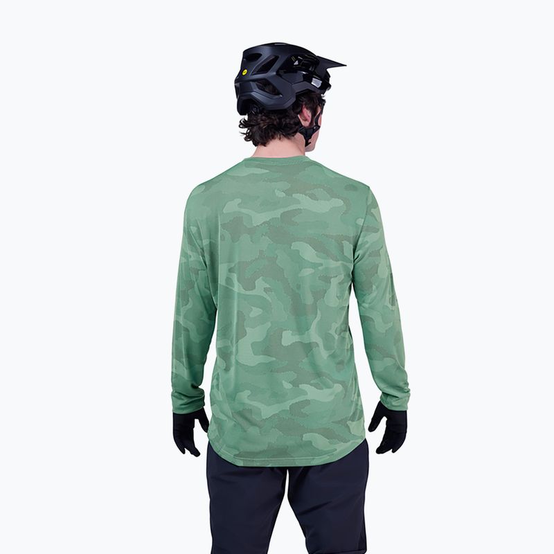 Férfi kerékpáros hosszú ujjú póló Fox Racing Ranger Tru Dri pine 2