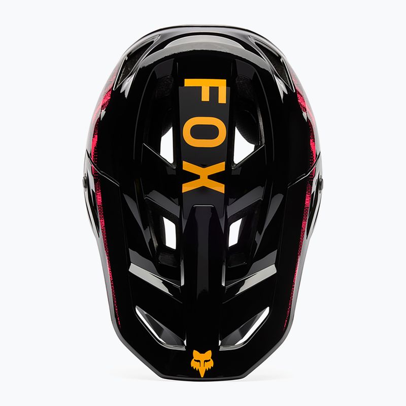 Fox Racing Rampage Kairos Jr mandarin gyermek biciklis sisak 6