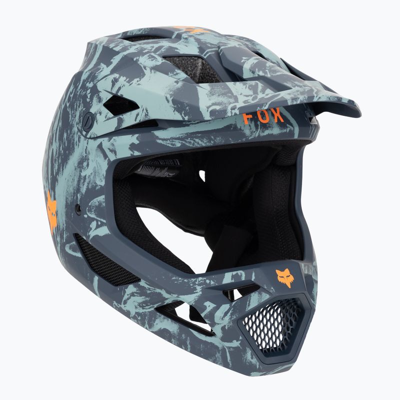 Kerékpáros sisak Fox Racing Rampage Img Print arctic blue